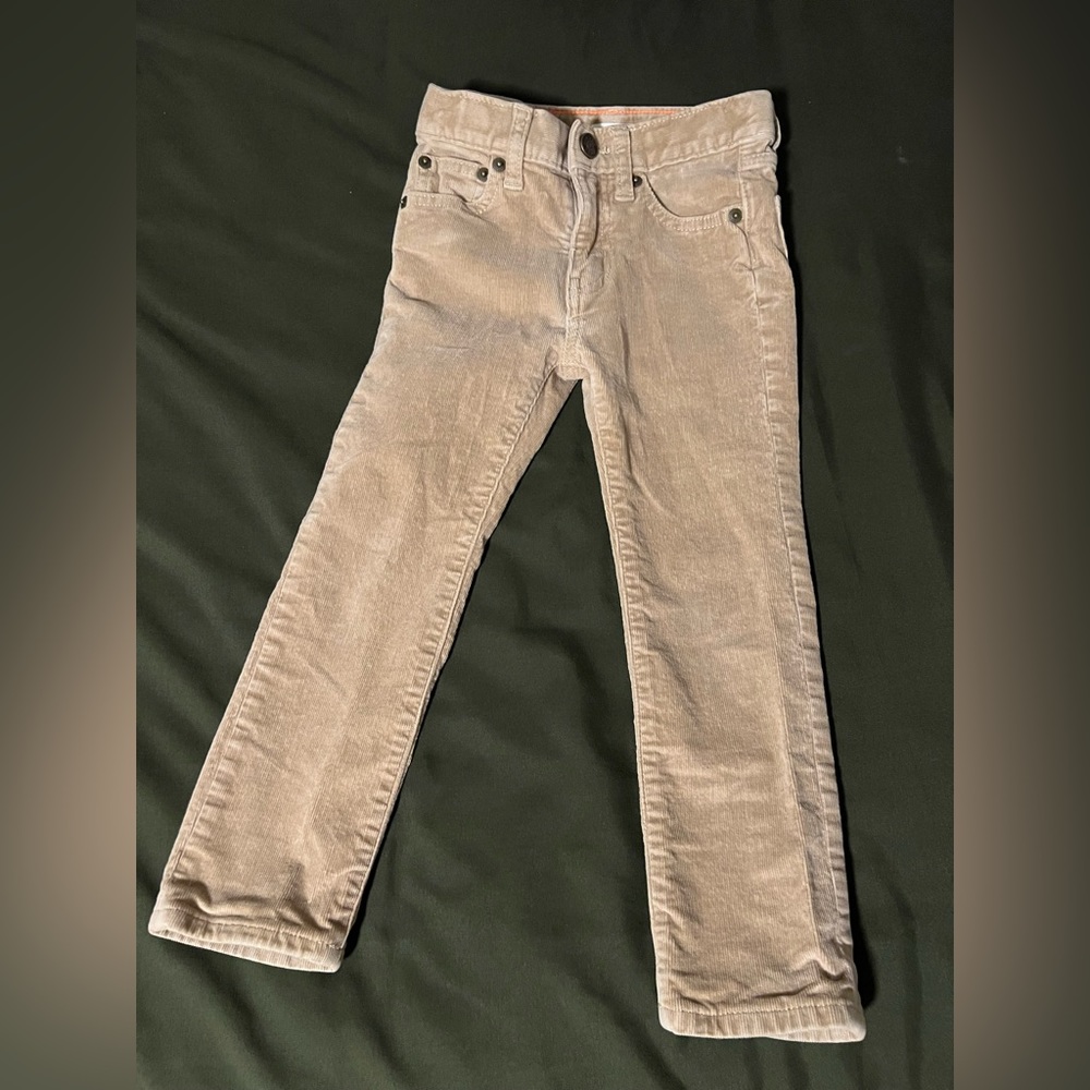 Crewcuts Tan Corduroy Pants
